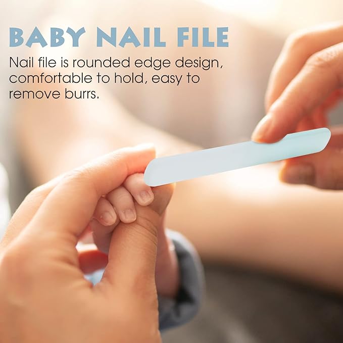 Newborn nail care kit included in the Holiday Baby Gift Guide