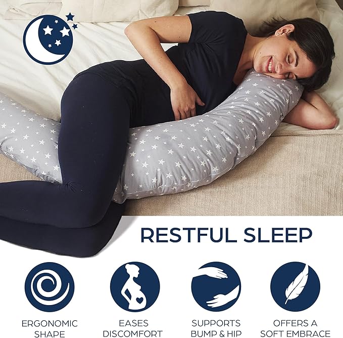 Niimo pregnancy and breastfeeding pillow from the Holiday Baby Gift Guide
