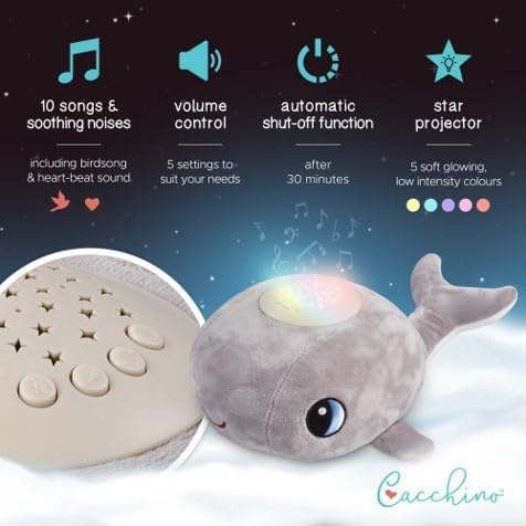Soothing baby night light projector from the Holiday Baby Gift Guide 2025
