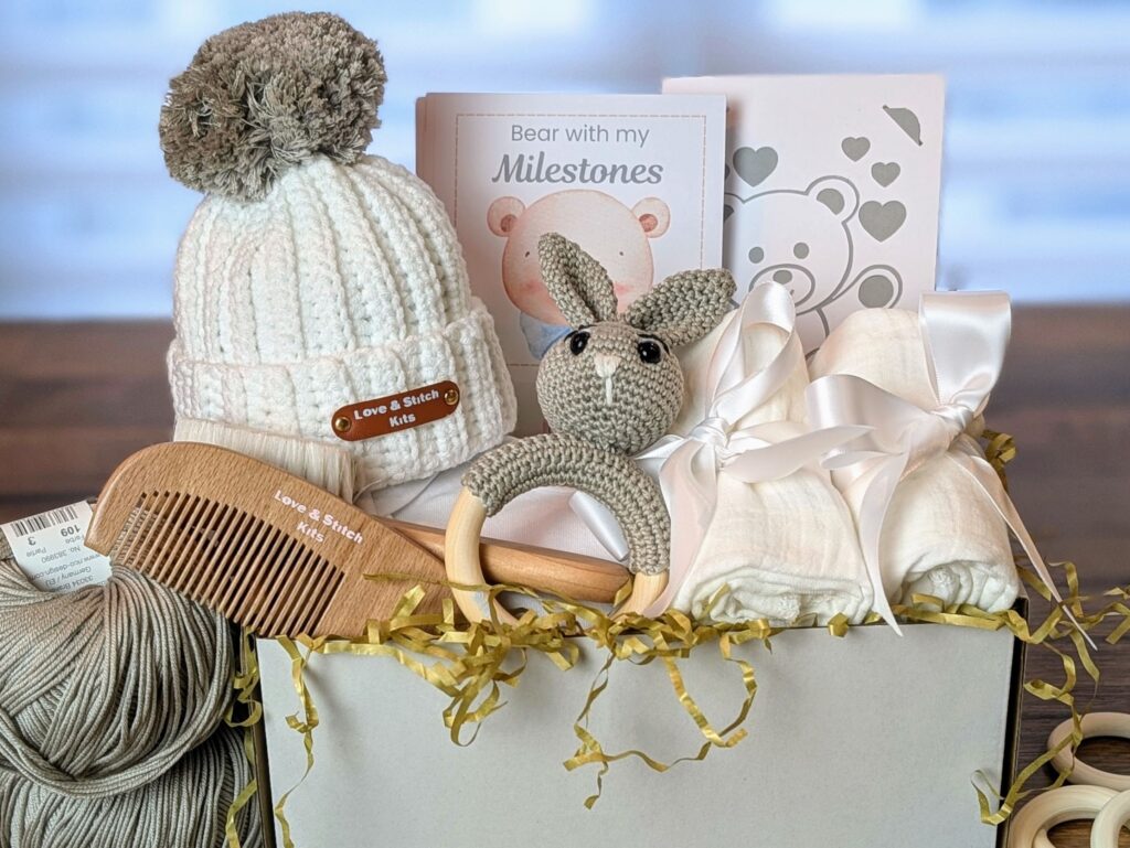 Love & Stitch Kits handmade baby gifts and crochet keepsakes