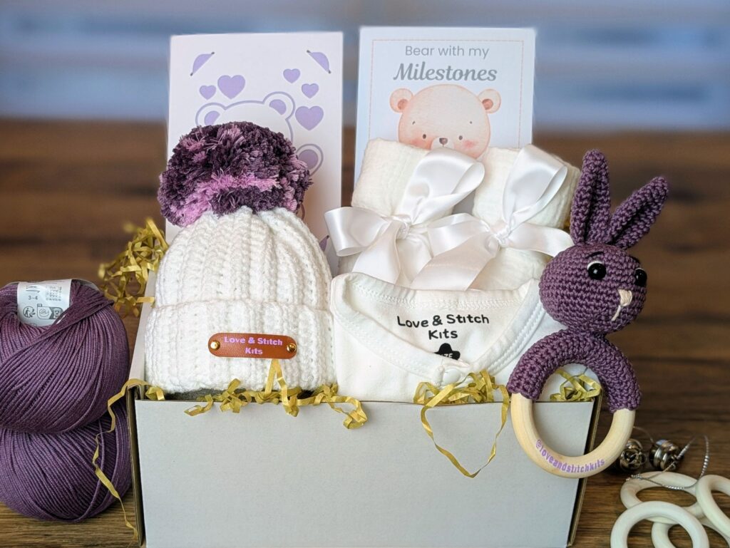 Love & Stitch Kits handmade baby gifts and crochet keepsakes
