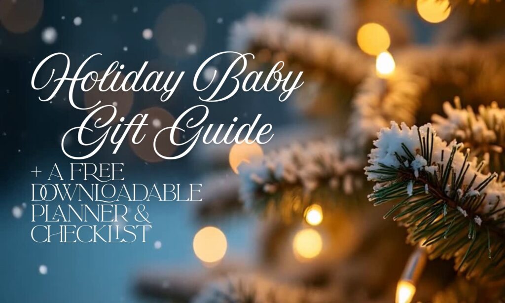 Holiday Gift Guide with Planner & Checklist